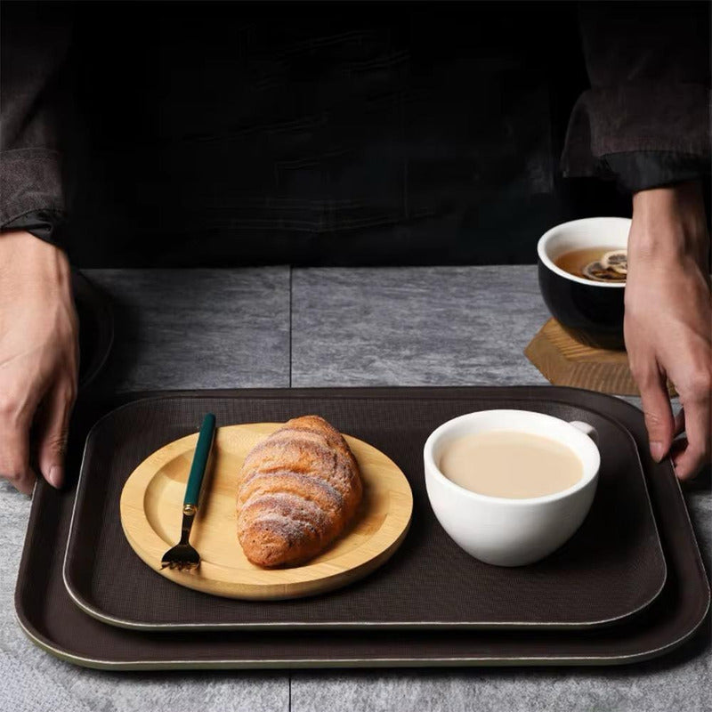 Bandeja Rectangular Antideslizante 35,5 X 45 Cm