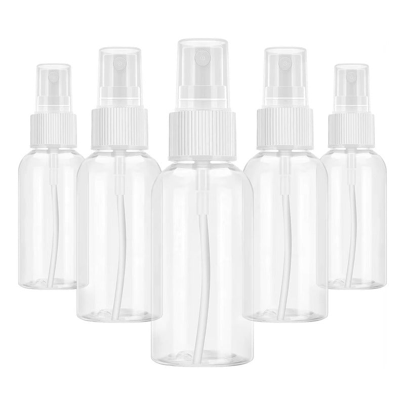 Frasco Rociador Atomizador 80 Ml X 5 Unidades