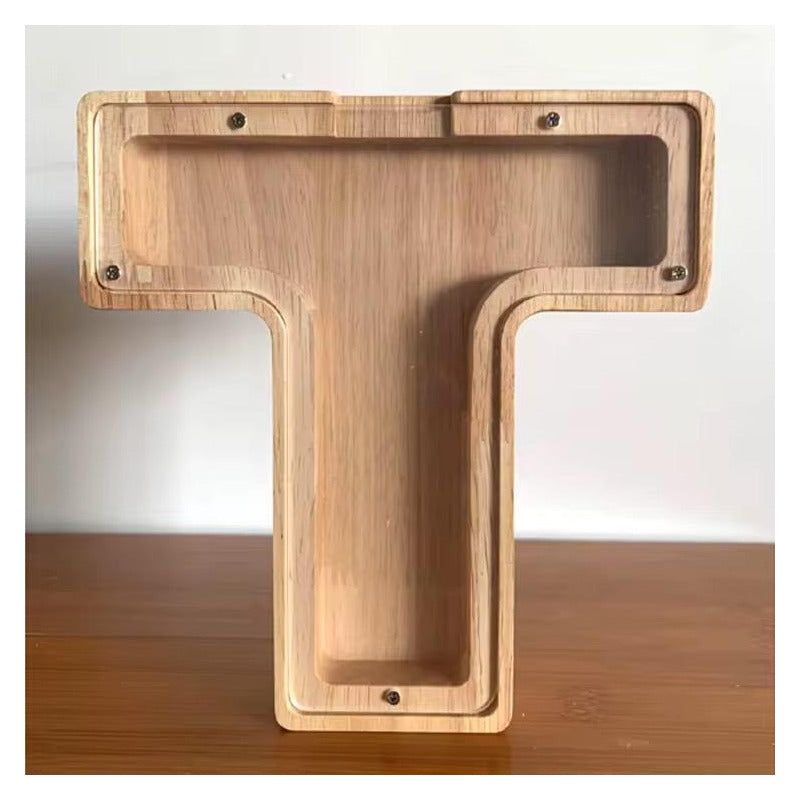 Alcancía Con Forma De Letras Alt 18 Cm X Prof 3 Cm