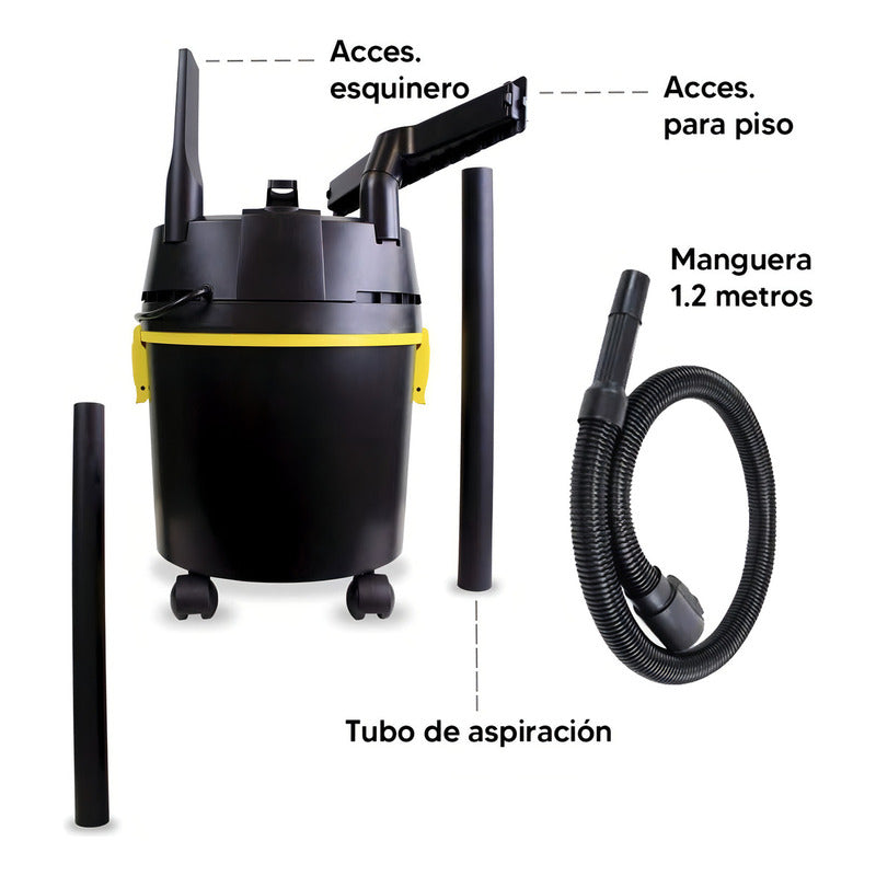 Kärcher Nt 15/1 Aspiradora Industrial De Tacho 15l 50hz/60hz Black Edition