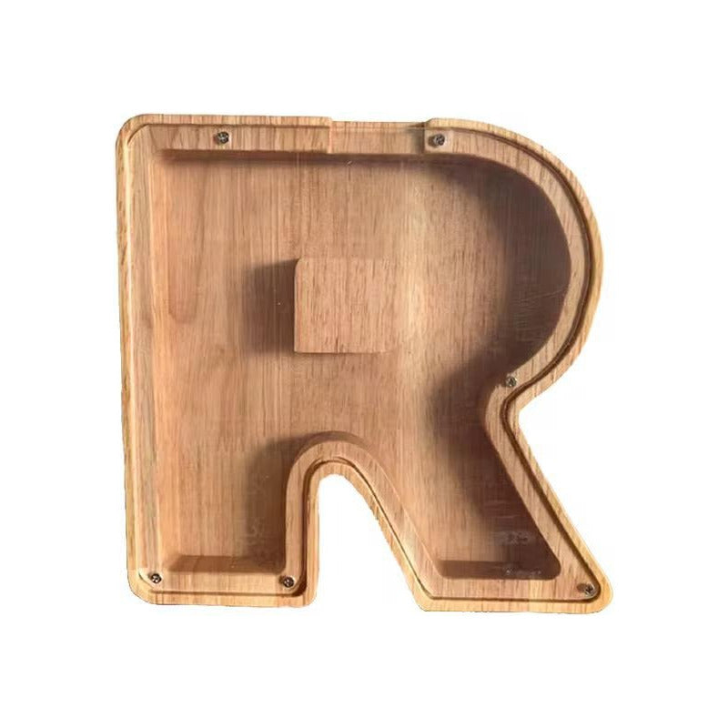 Alcancía Con Forma De Letras Alt 18 Cm X Prof 3 Cm
