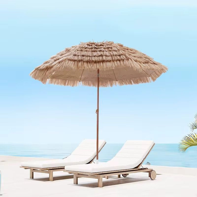 Sombrilla Decoración Sombra Simil Paja 200 Cm
