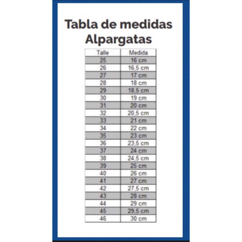 Alpargatas Confortables