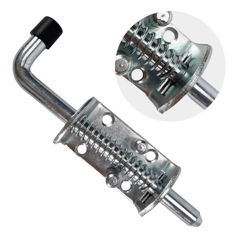 Pasador De Puerta Con Resorte 13 Cm