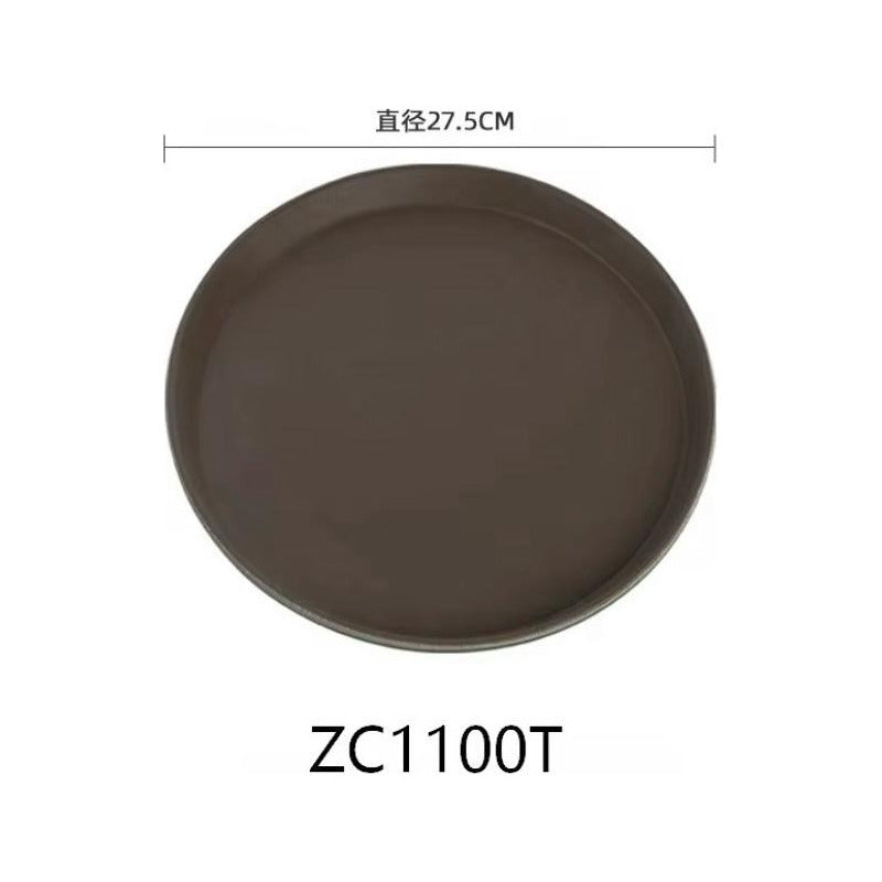 Bandeja Redonda Con Antideslizante Y Fuerte 35 Cm