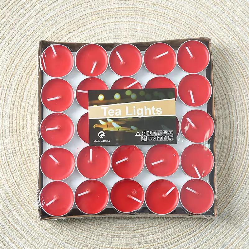 Pack De Velas Chicas Caja X 50 Unidades