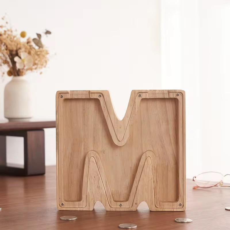 Alcancía Con Forma De Letras Alt 18 Cm X Prof 3 Cm