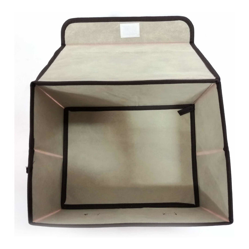 Caja Organizadora De Tnt Plegable Con Cierre Con Velcro Pg