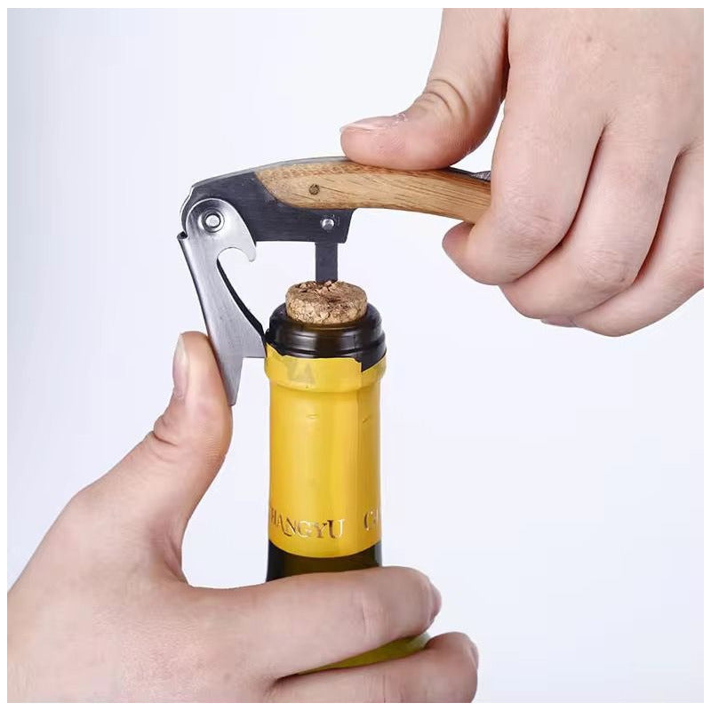 Kit Para Vinos De 5 Piezas Set De Vino Sacacorcho Presente