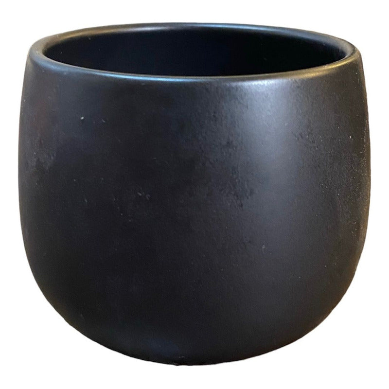 Maceta De Ceramica Decorativa 14 X 14 Cm Varios Colores