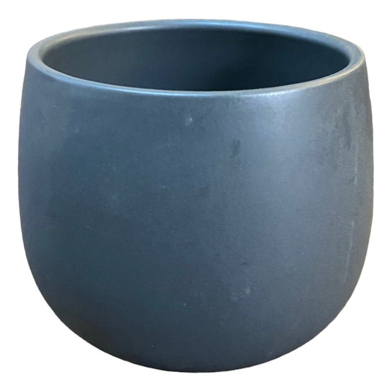 Maceta De Ceramica Decorativa 14 X 14 Cm Varios Colores