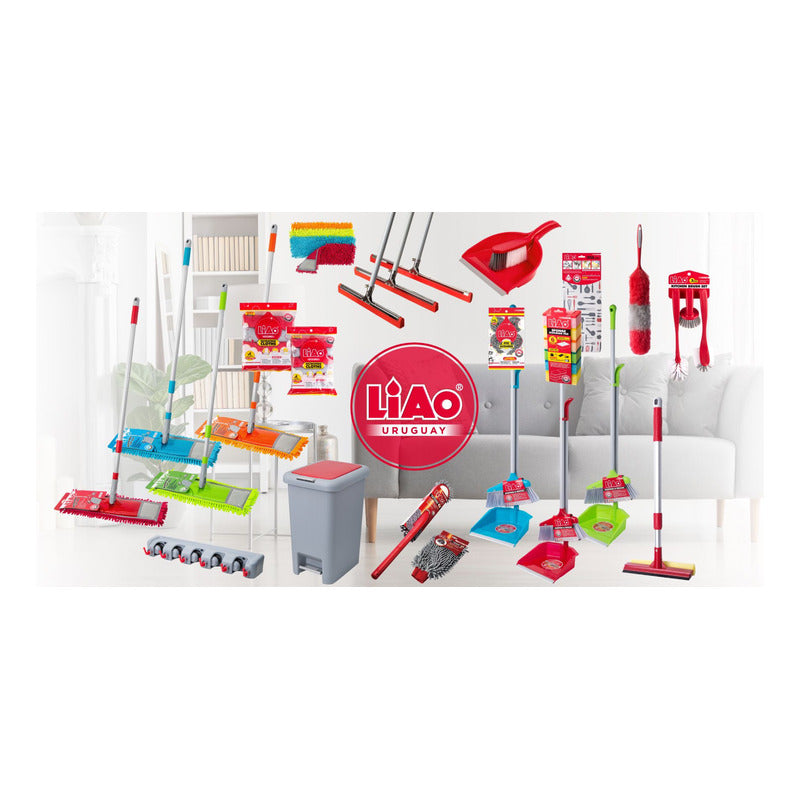 Sopapa Para Destapar Baño Liao 16 Cm De Diámetro Mango 45cm