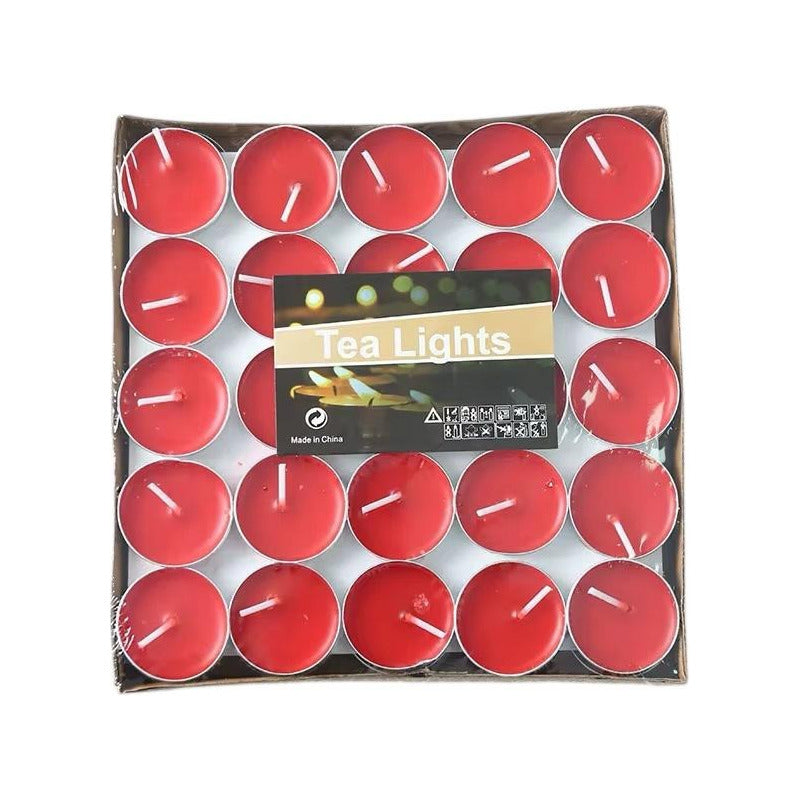 Pack De Velas Chicas Caja X 50 Unidades