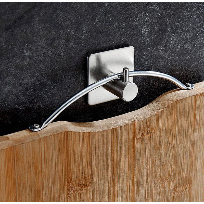 Gancho De Pared Set X 4 Uniddades Autoadhesivo 4,5x4,5 Cm