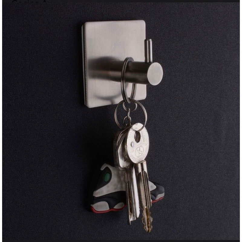Gancho De Pared Set X 4 Uniddades Autoadhesivo 4,5x4,5 Cm