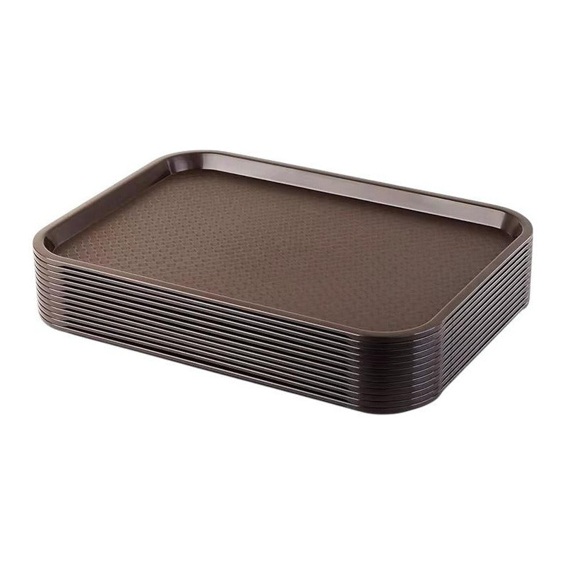 Bandeja Rectangular Antideslizante Varios Colores 30 X 40