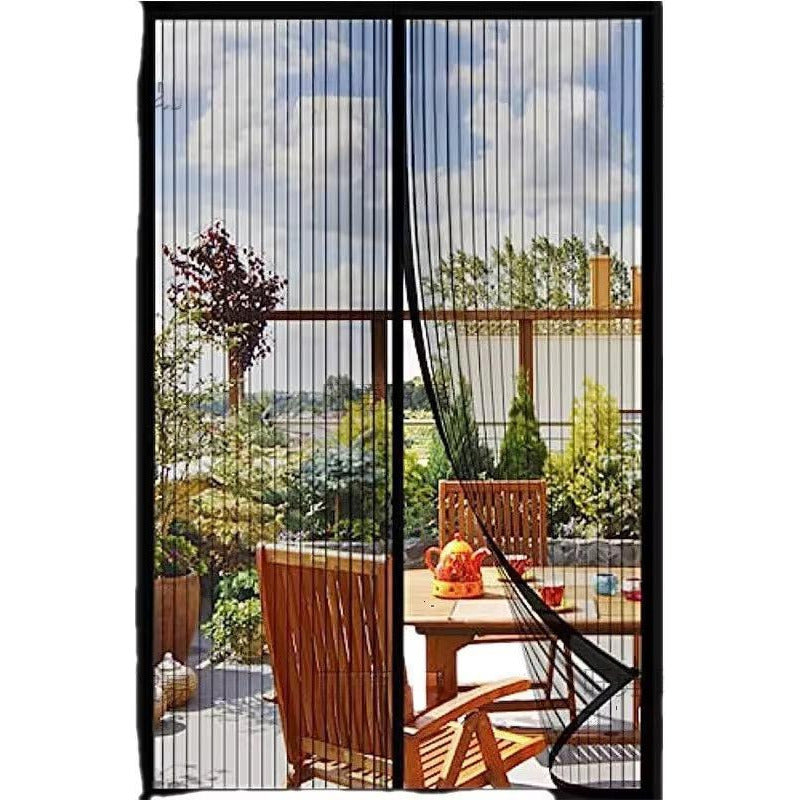 Cortina Magnetica Antimosquitos Para Puerta 100x210 Cm