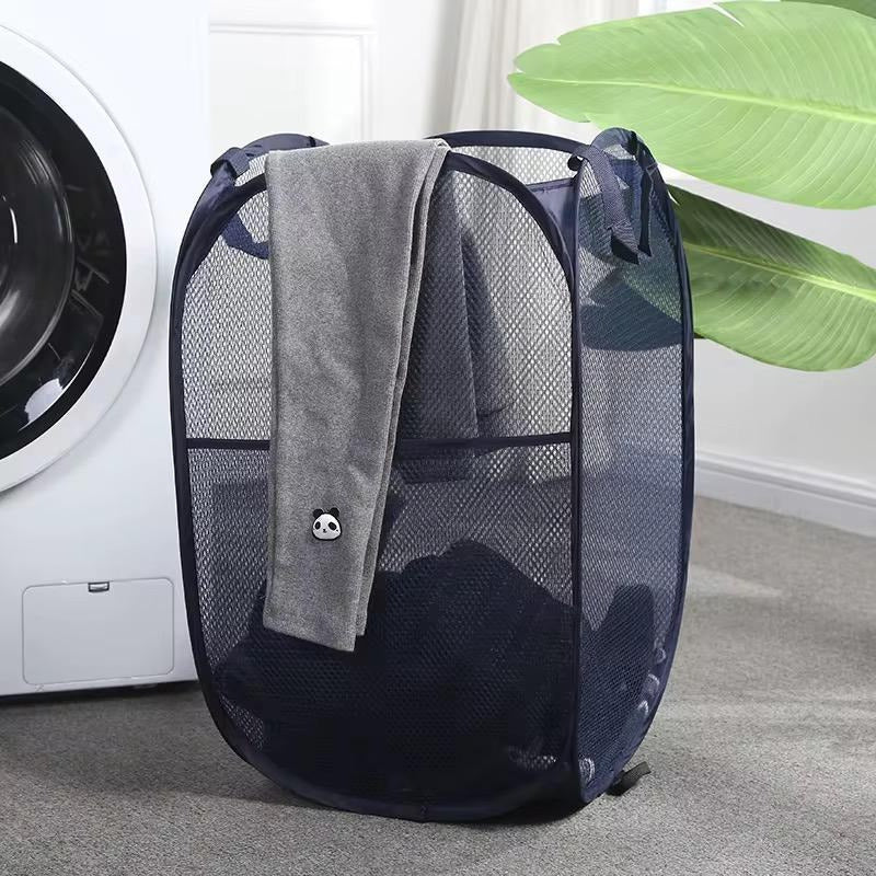Cesto De Ropa Liviano Auto Armado 36x36x58 Cm