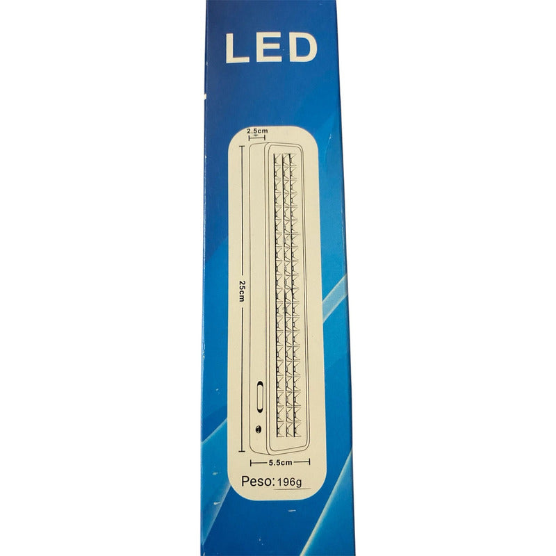 Luz Artefacto De Emergencia 25x5,5x2,5 Cm