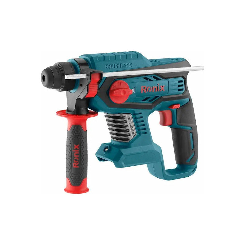 Martillo Demoledor Inalambrico 22mm 20v 4amp 2.2j Ronix