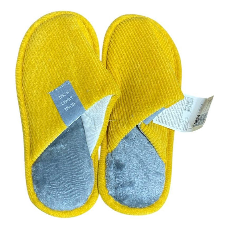 Pantufla Termica Invierno Talle 36 Al 45 Diferentes Colores