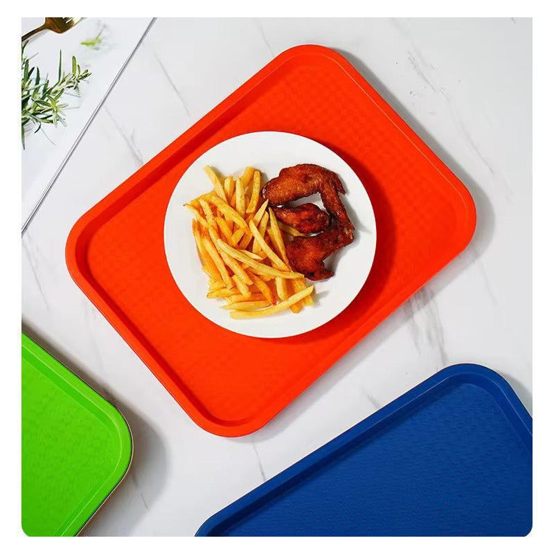 Bandeja Rectangular Antideslizante Varios Colores 30 X 40