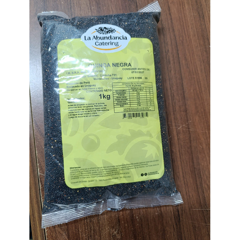 Quinoa Negra La Abundancia De 1kg