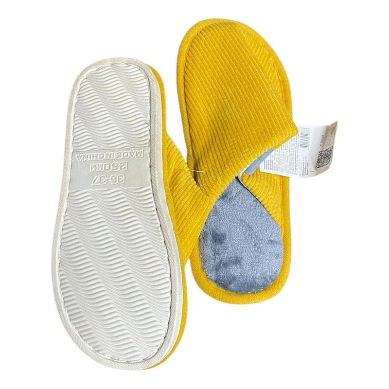 Pantufla Termica Invierno Talle 36 Al 45 Diferentes Colores