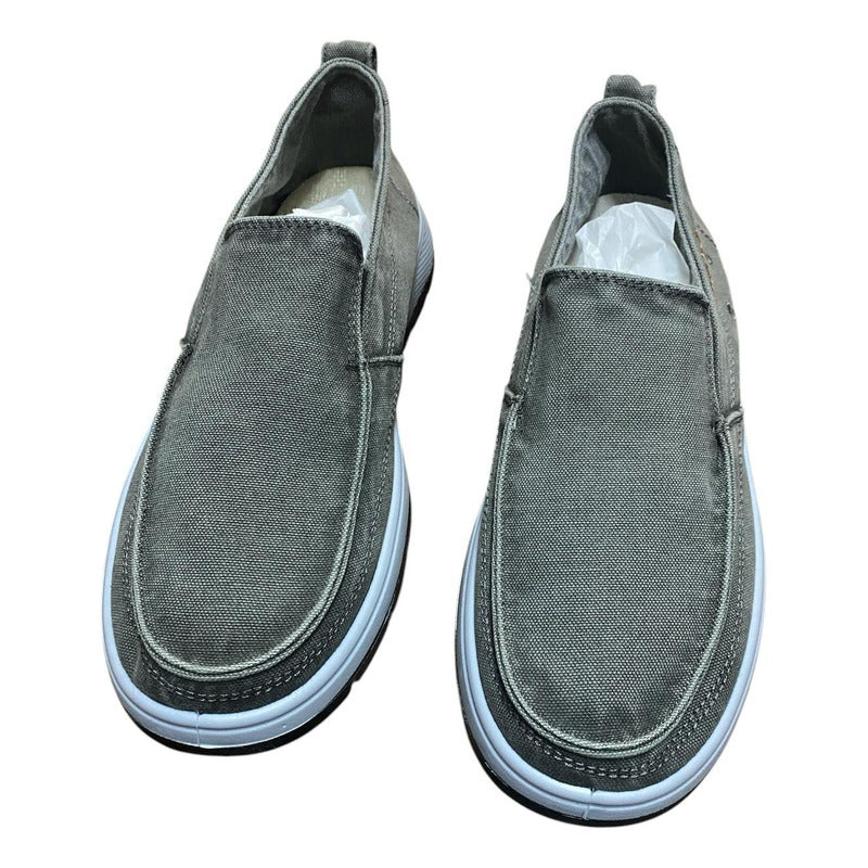 Zapatilla Championes Lona Sin Cordones Elastico Timbo