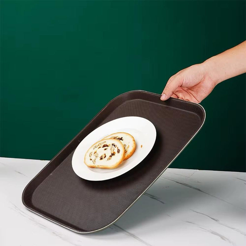 Bandeja Rectangular Antideslizante 35,5 X 45 Cm