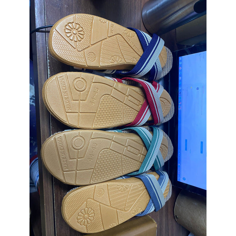 Sandalia De Tira Unisex Del Talle 35 Al 45