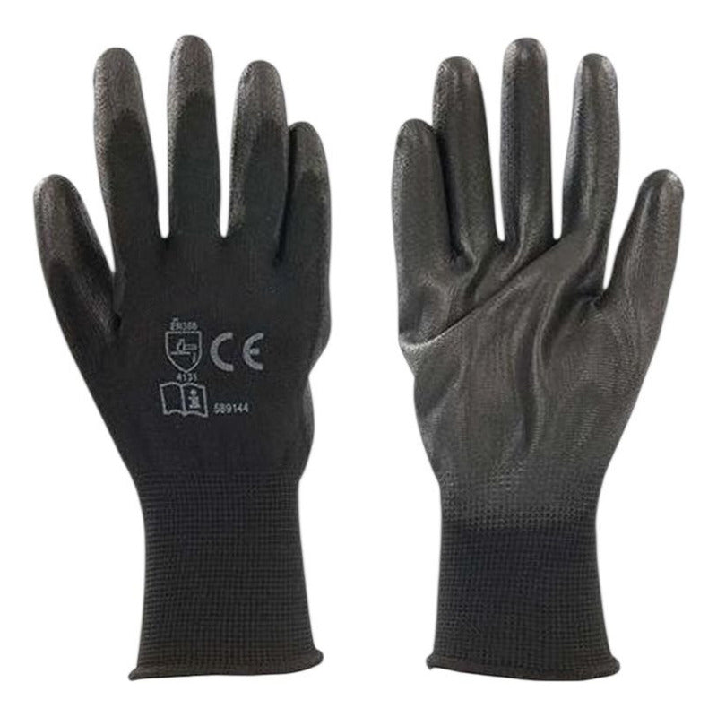 Guantes De Trabajo Nitrilo C/u Medida Estándar