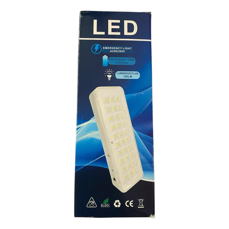 Luz Artefacto De Emergencia 2,2x5x15 Cm