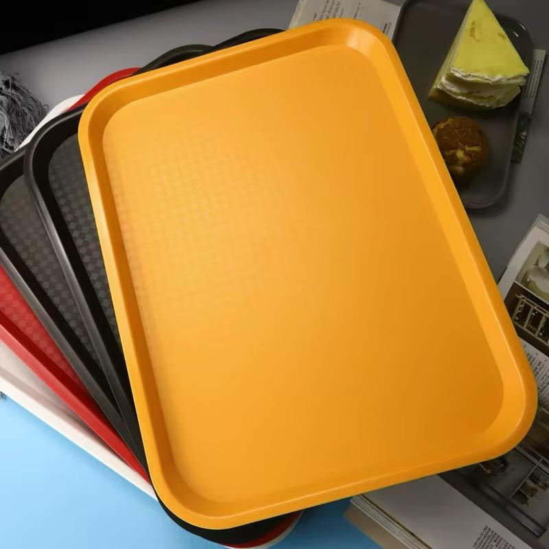 Bandeja Rectangular Antideslizante Varios Colores 35,5x25 Cm