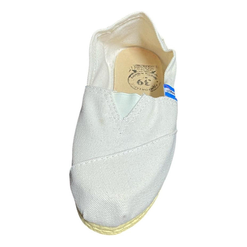 Alpargata Confortable Crudo Beige Premium