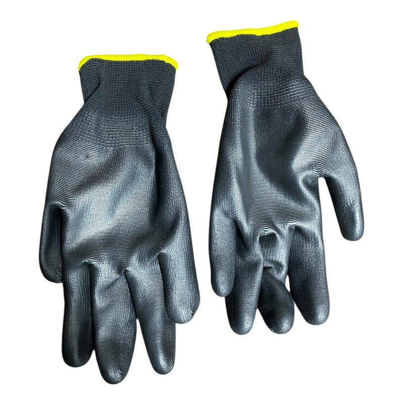 Guantes De Trabajo Nitrilo C/u Medida Estándar