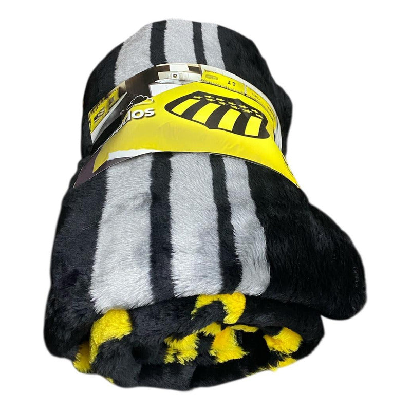 Manta De Piel Peñarol 1 Plaza 1,5 X2,2 M