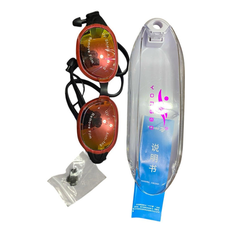 Lentes De Natación Con Tapón De Oídos