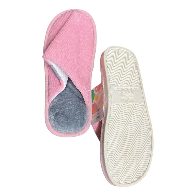 Pantufla Termica Invierno Talle 36 Al 45 Diferentes Colores