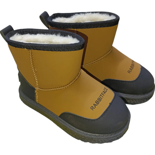 Botas Infantiles Rabbitface Forradas Corderito Marrón  30 Uy