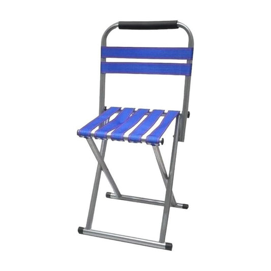Silla Plegable Chica Con Respaldo Pescador Camping Practica
