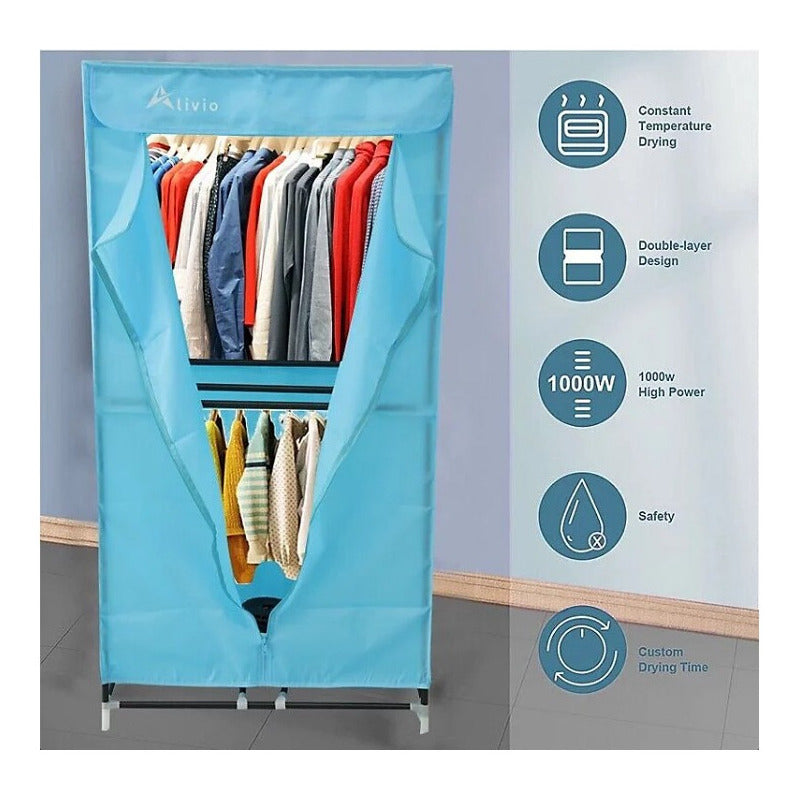 Secador De Ropa Tendedero De Ropa Portable Liviano 1000w15kg