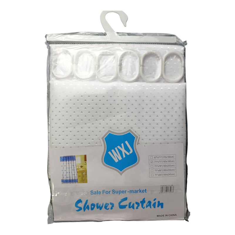 Cortina De Baño O Ducha De Tela  180x180cm Varios Colores