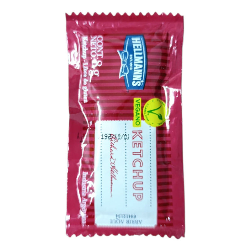 Kétchup Hellmanns 8g X 196 Unidades