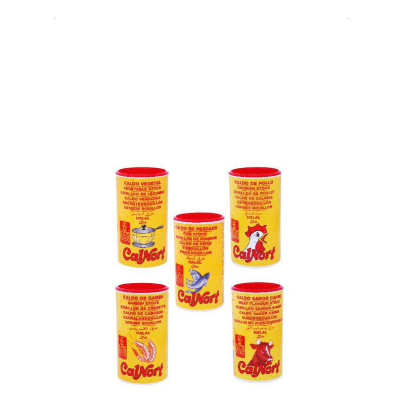 Caldo Para Comida Calnort 1 Kg Carne, Pescado Pollo Verdura