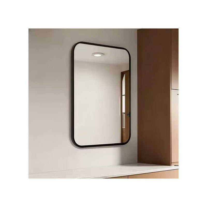 Espejo Rectangular Para El Hogar Decorativo Y Baño 70x50 Negro
