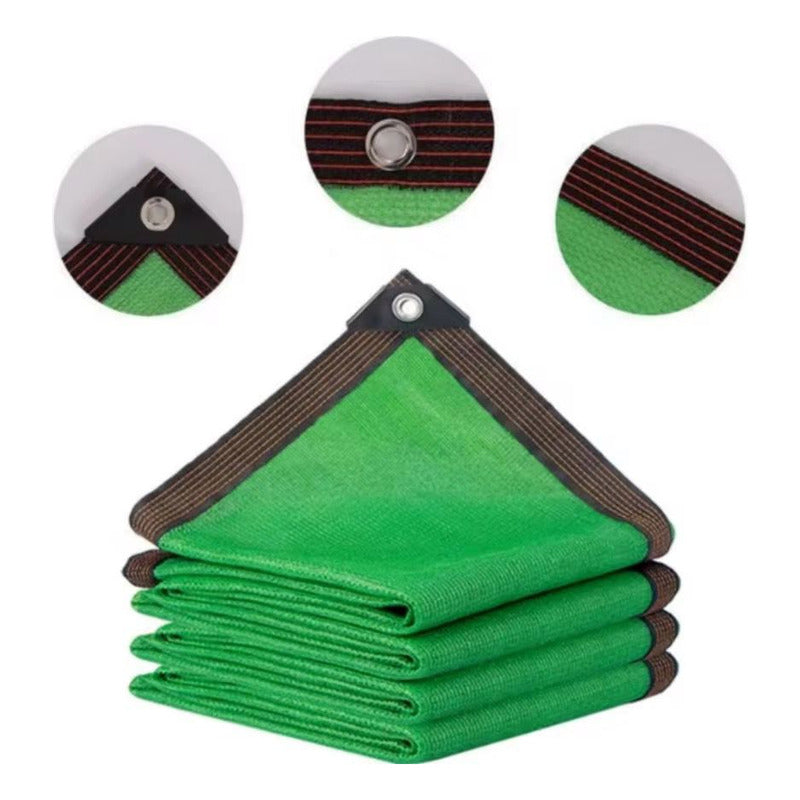 Toldo Malla Sombra Verde 8x5 Metros Verde