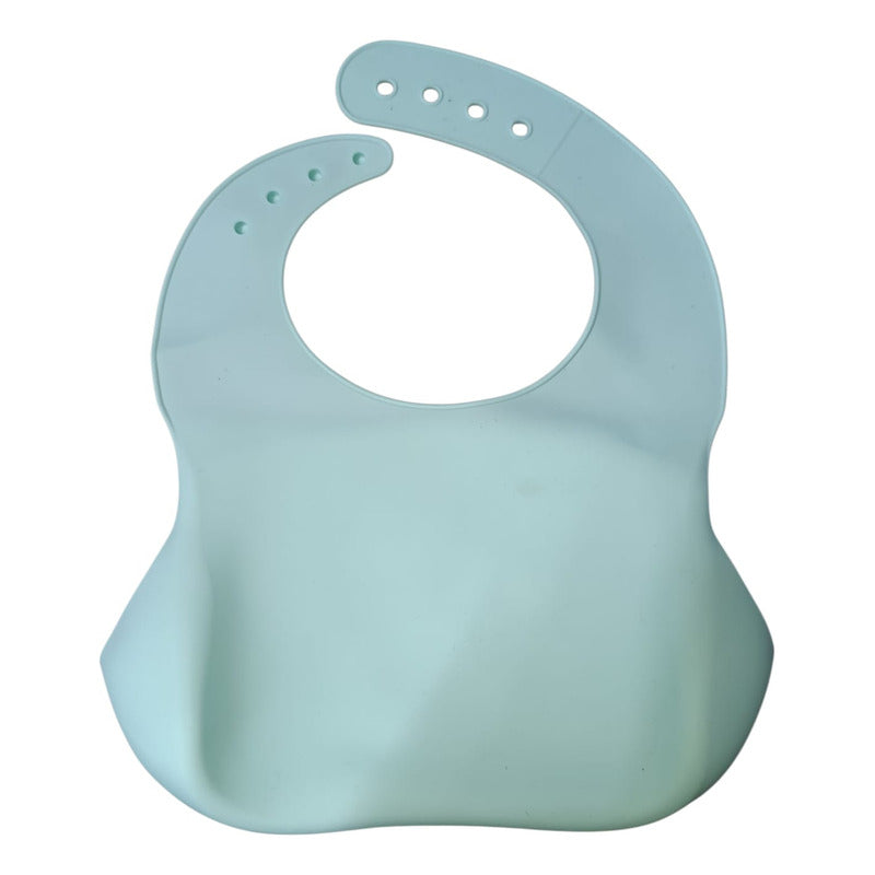 Babero De Silicona Con Grado Alimenticio Recién Nacido 24x30
