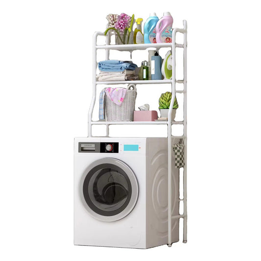 Estante De Metal 3 Niveles Baño Estante Lavarropa 163x47x25