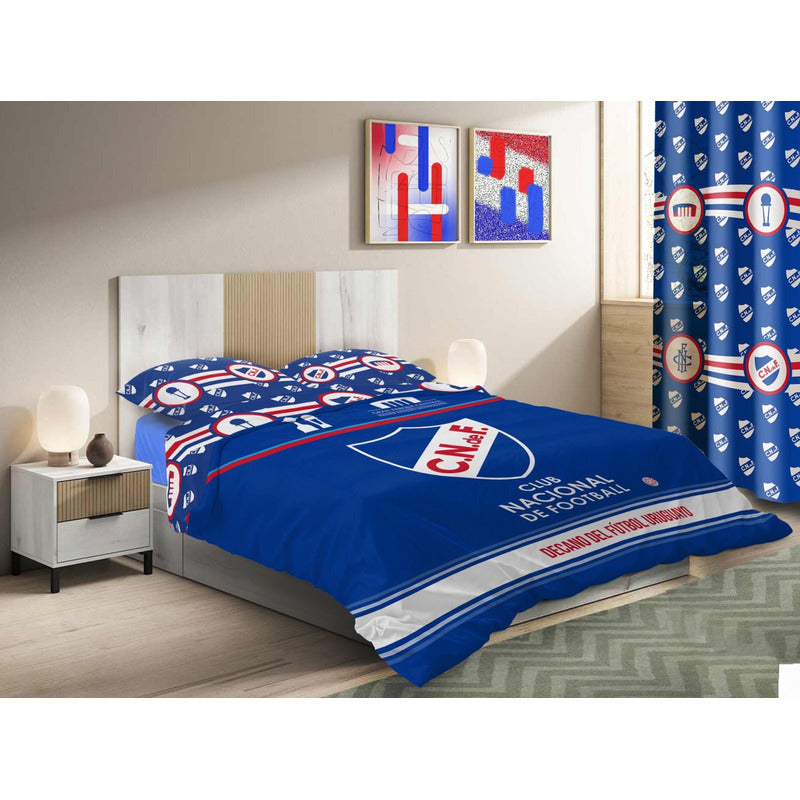 Acolchado De Nacional Manta Polar Abrigado 1 Plaza King